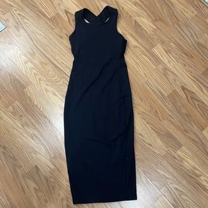 Lululemon Long Fitted Cross Back Dress
